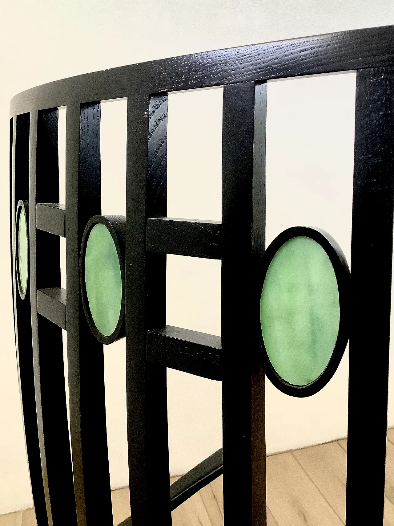 Armchair with high desk back. Charles Rennie Mackintosh 5