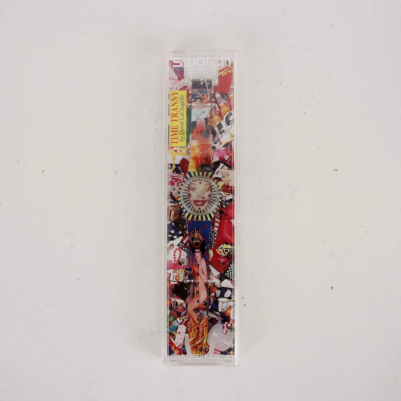 Swatch Time Tranny di David La Chapelle GZ 163, anni '90 4