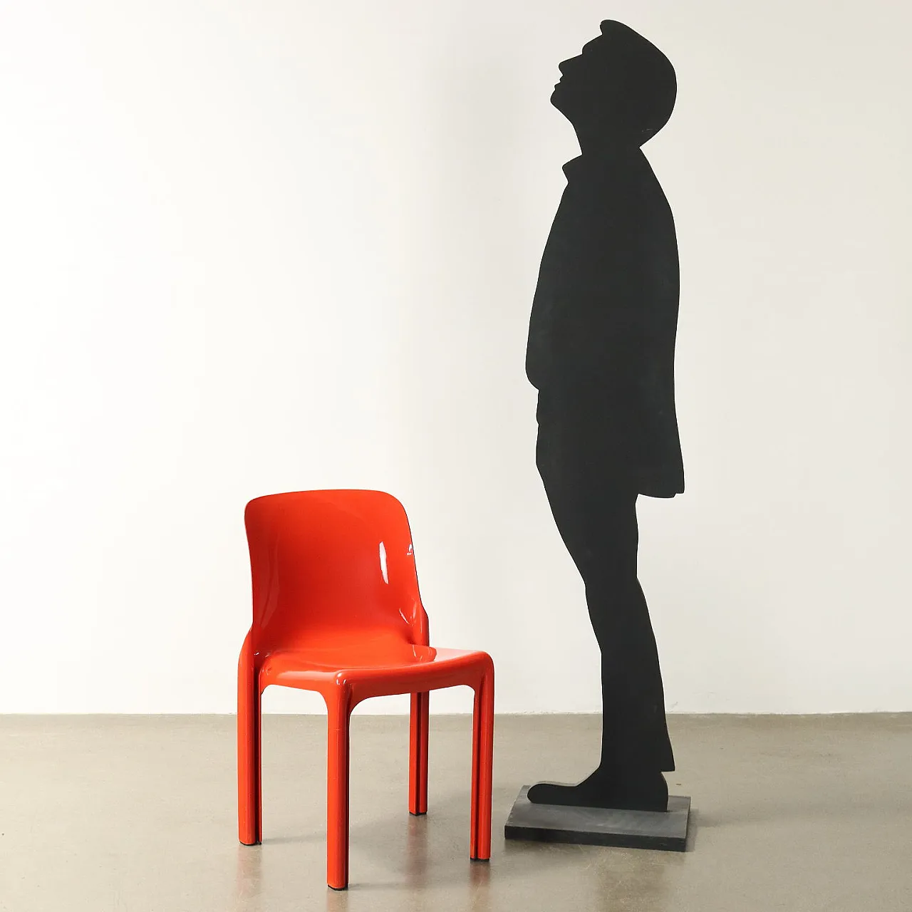 Sedia Selene di Vico Magistretti per Artemide, anni '70 3