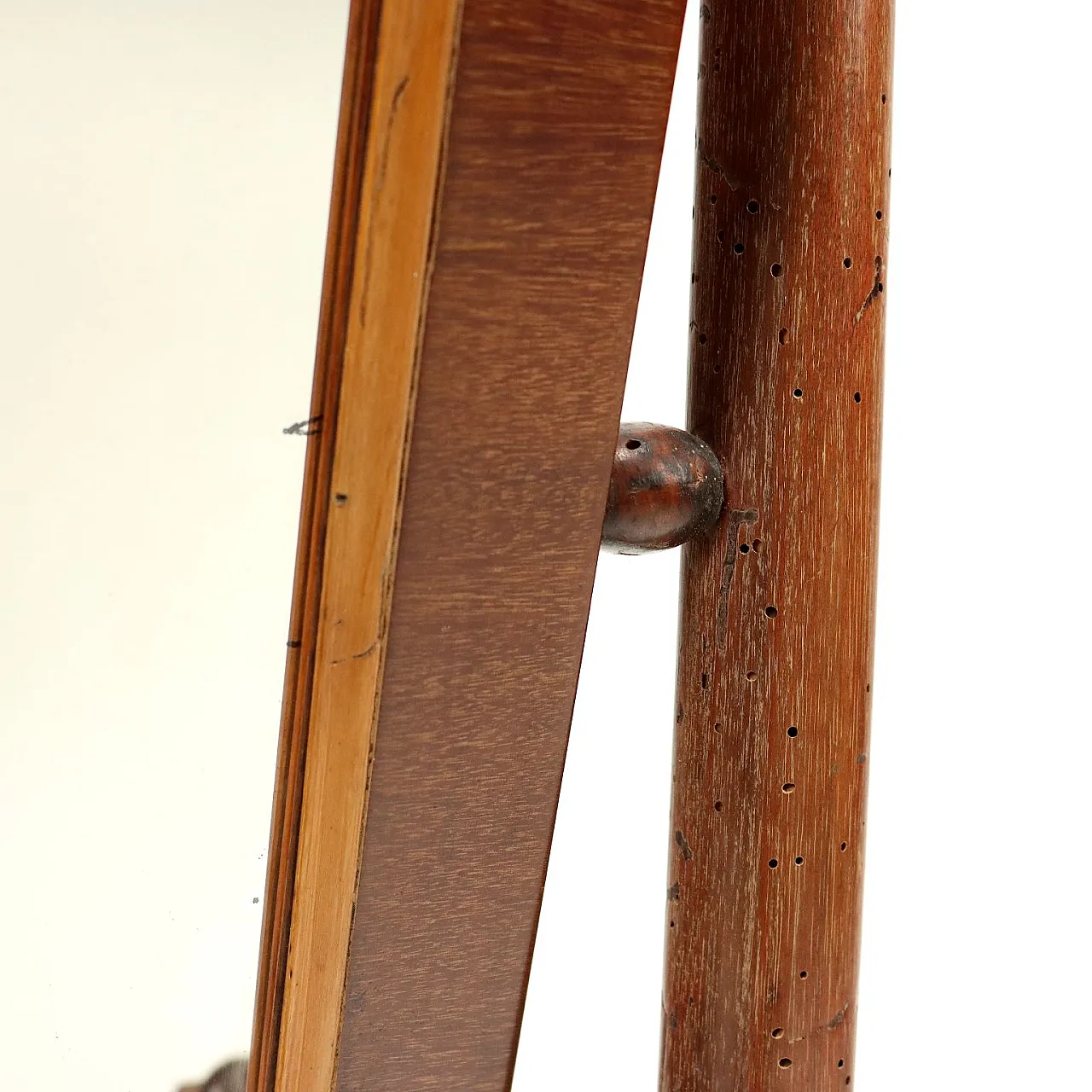 Specchio psiche in legno basculante, '800 5