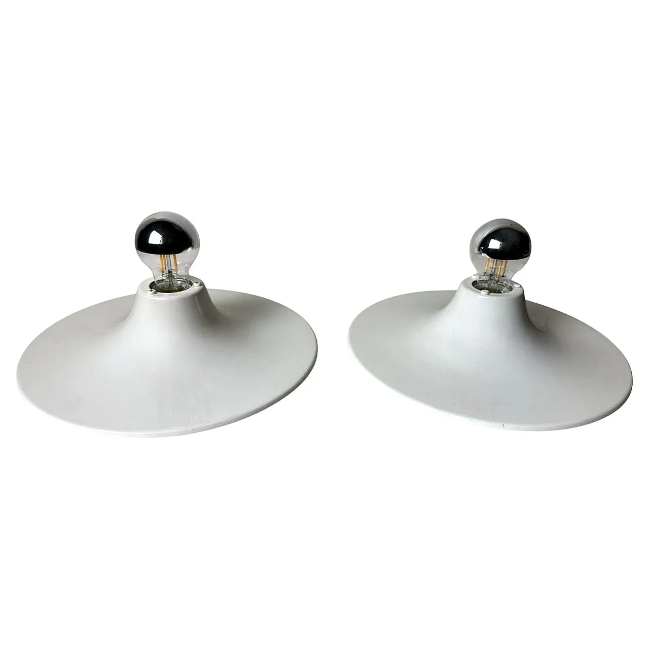 Coppia di applique stile Gorgoni Gianluigi, anni '70 1