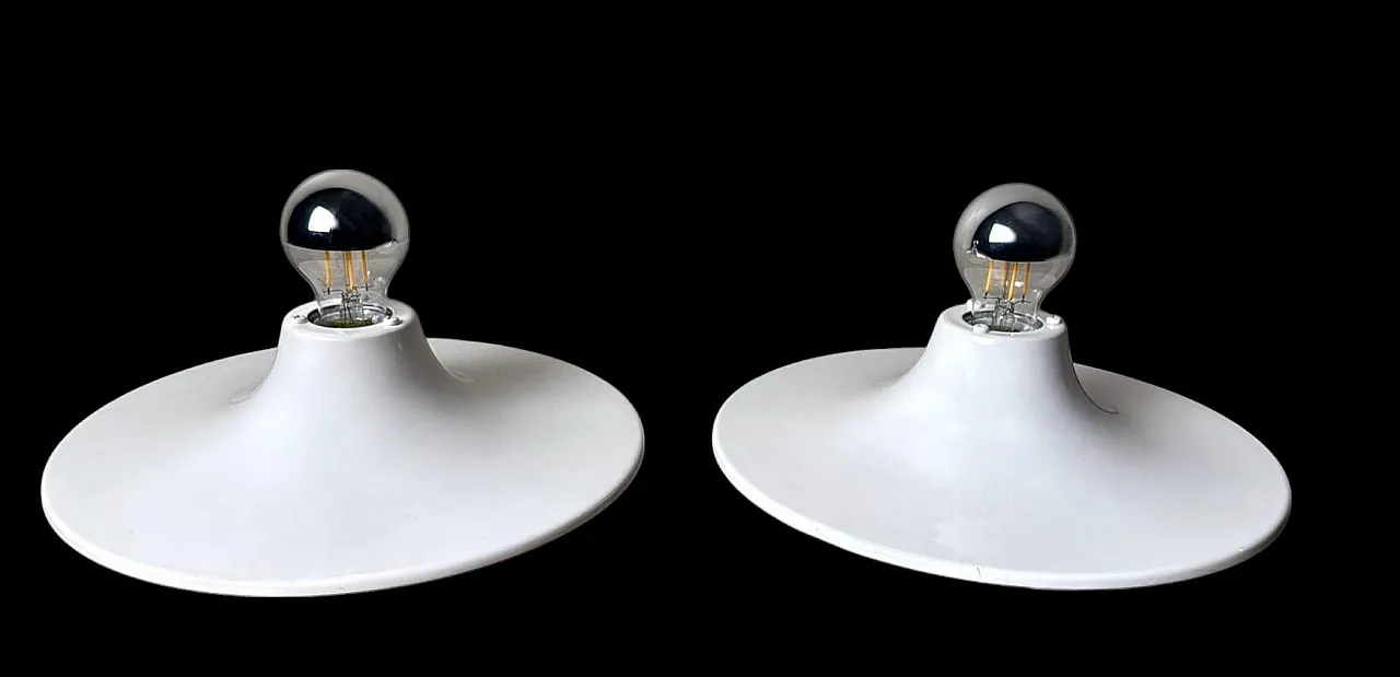 Coppia di applique stile Gorgoni Gianluigi, anni '70 2