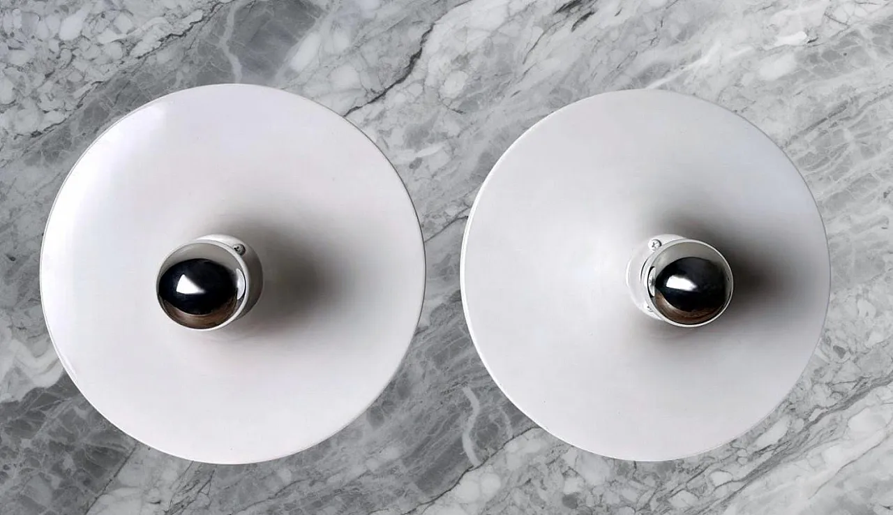 Coppia di applique stile Gorgoni Gianluigi, anni '70 6