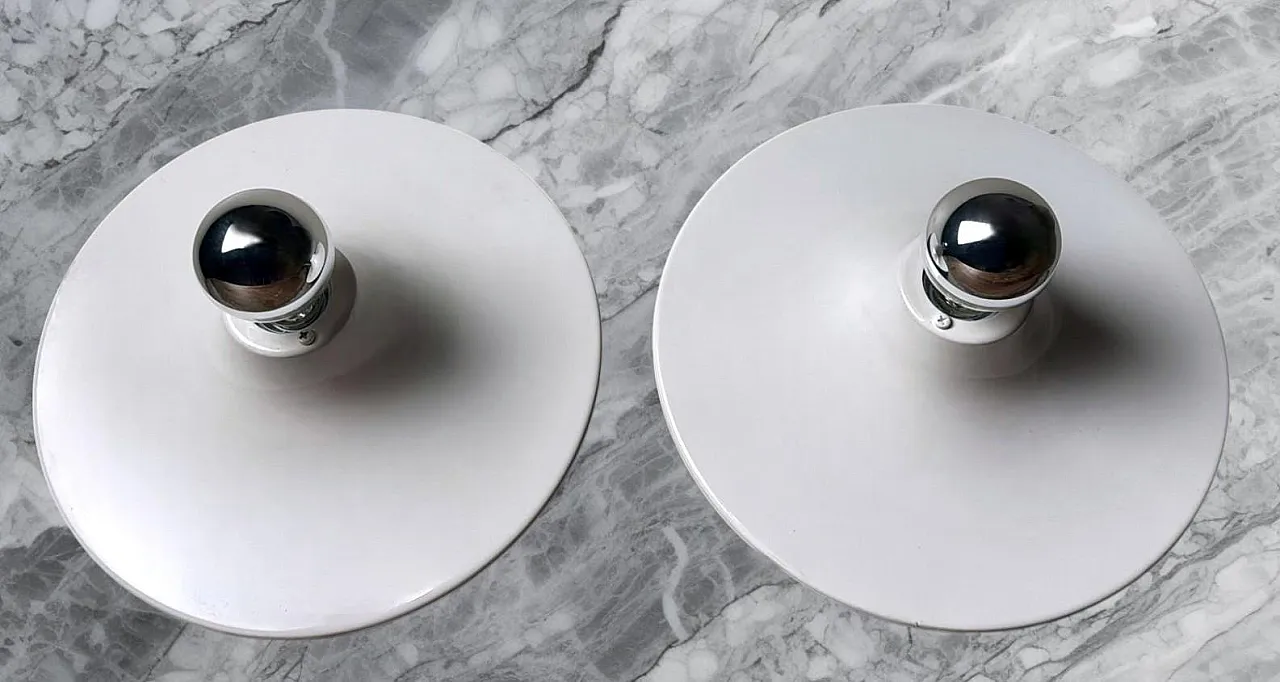 Coppia di applique stile Gorgoni Gianluigi, anni '70 7