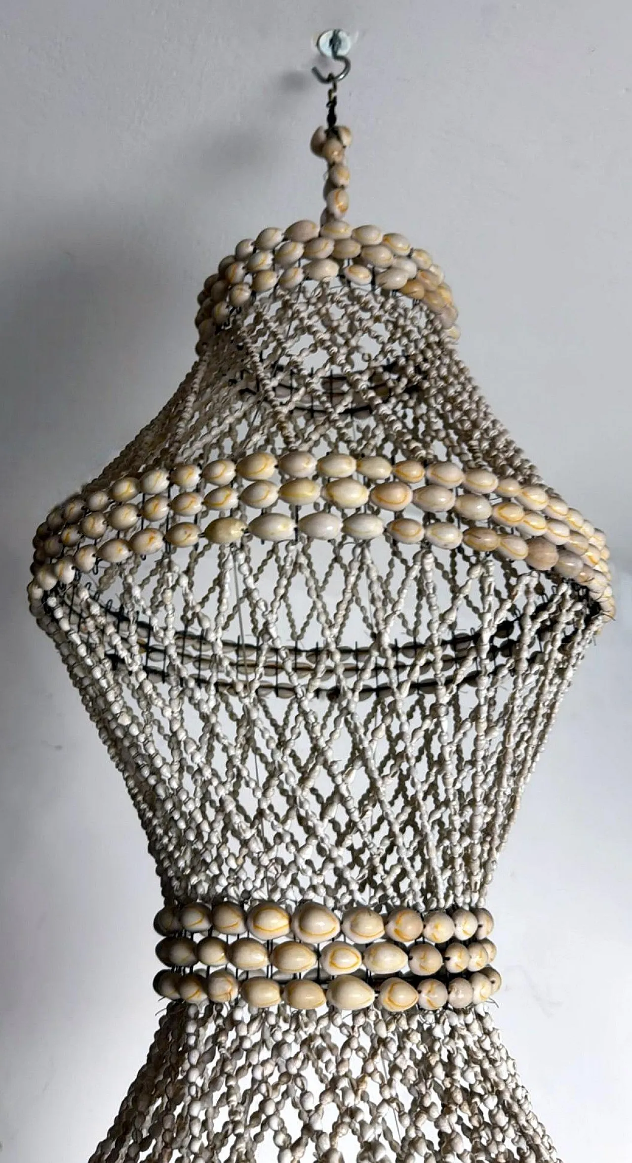 Talismano appeso stile folk filippino o lampadario da esterno, anni 70 5