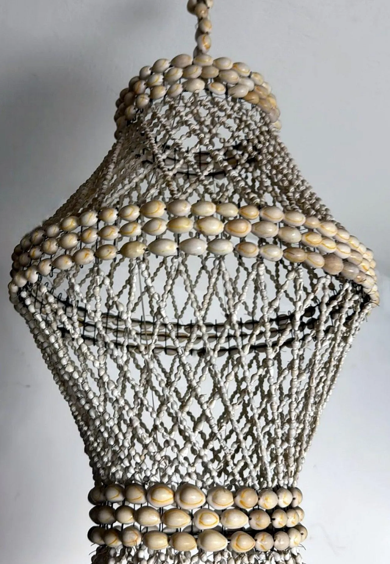 Talismano appeso stile folk filippino o lampadario da esterno, anni 70 6