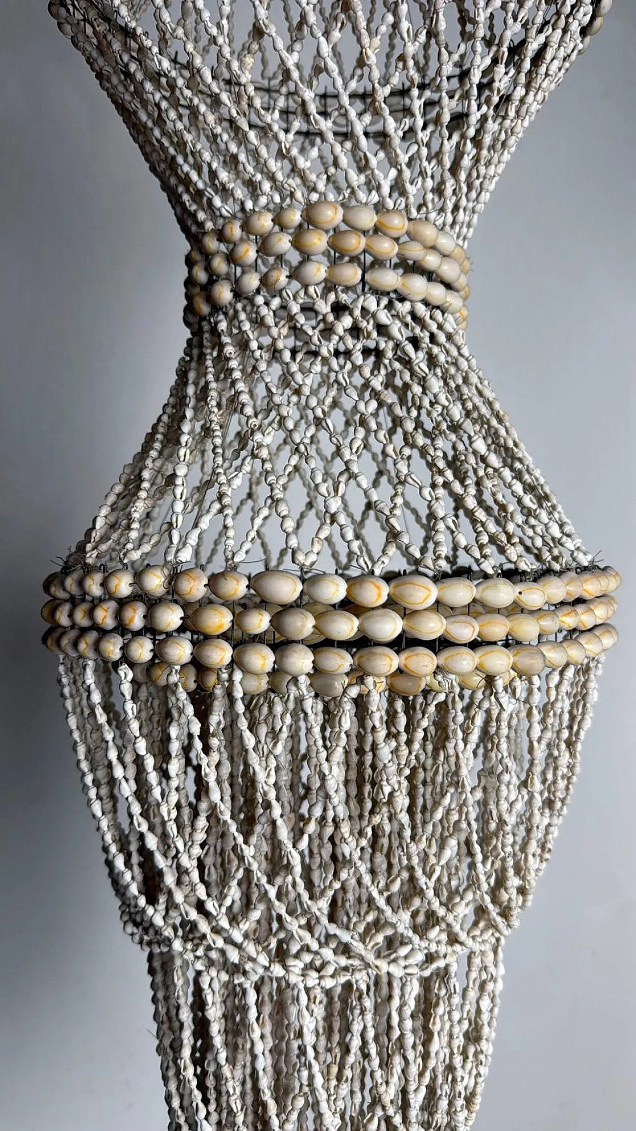 Talismano appeso stile folk filippino o lampadario da esterno, anni 70 8