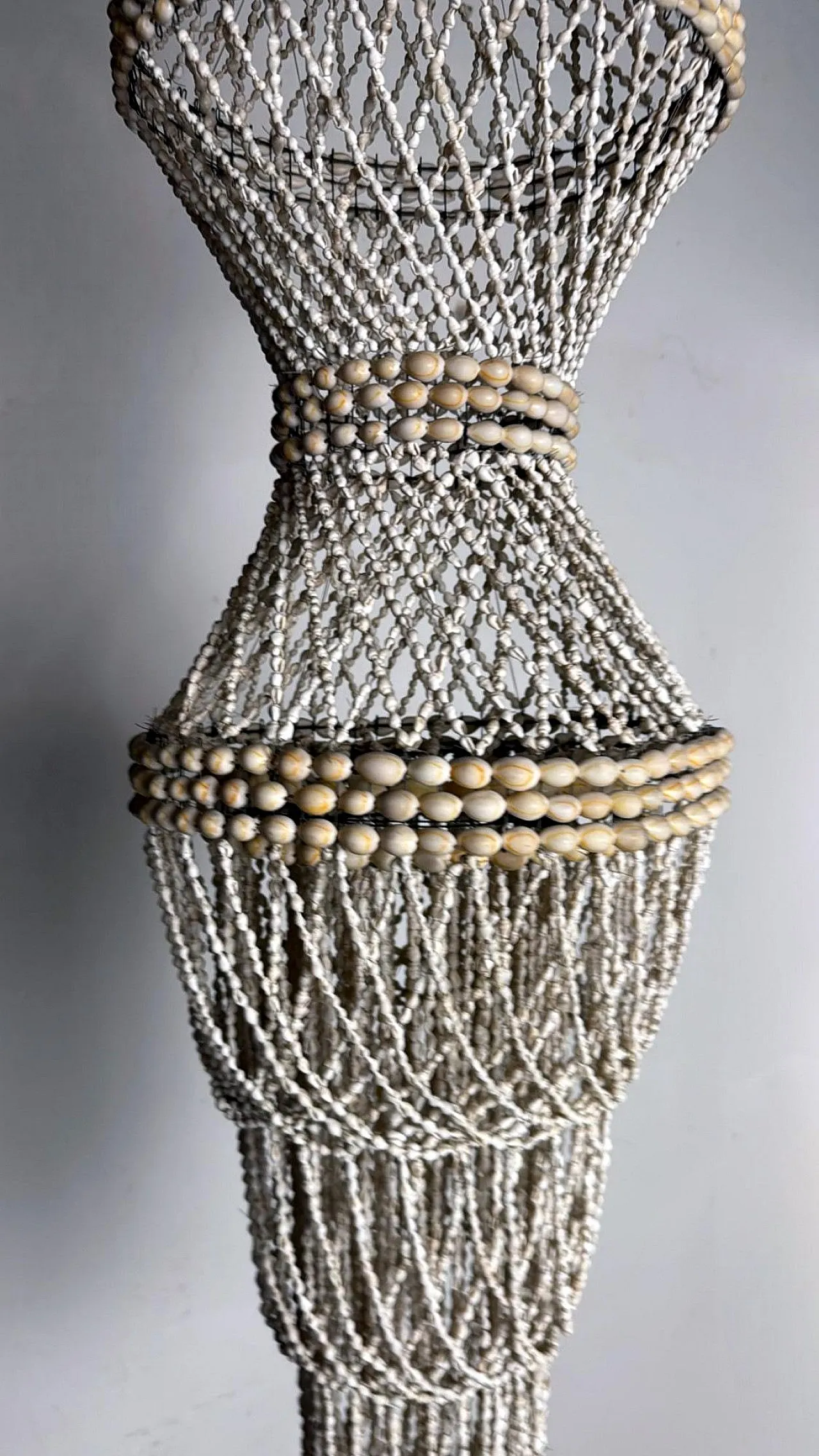 Talismano appeso stile folk filippino o lampadario da esterno, anni 70 10