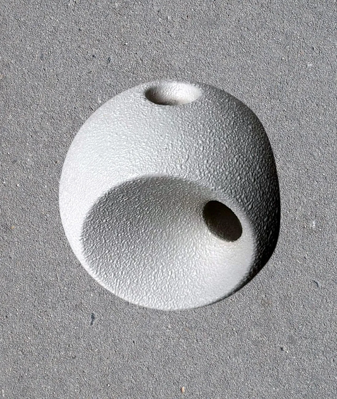 Coppia di candelieri in ceramica smaltata di Roberto Rigon, anni '70 14