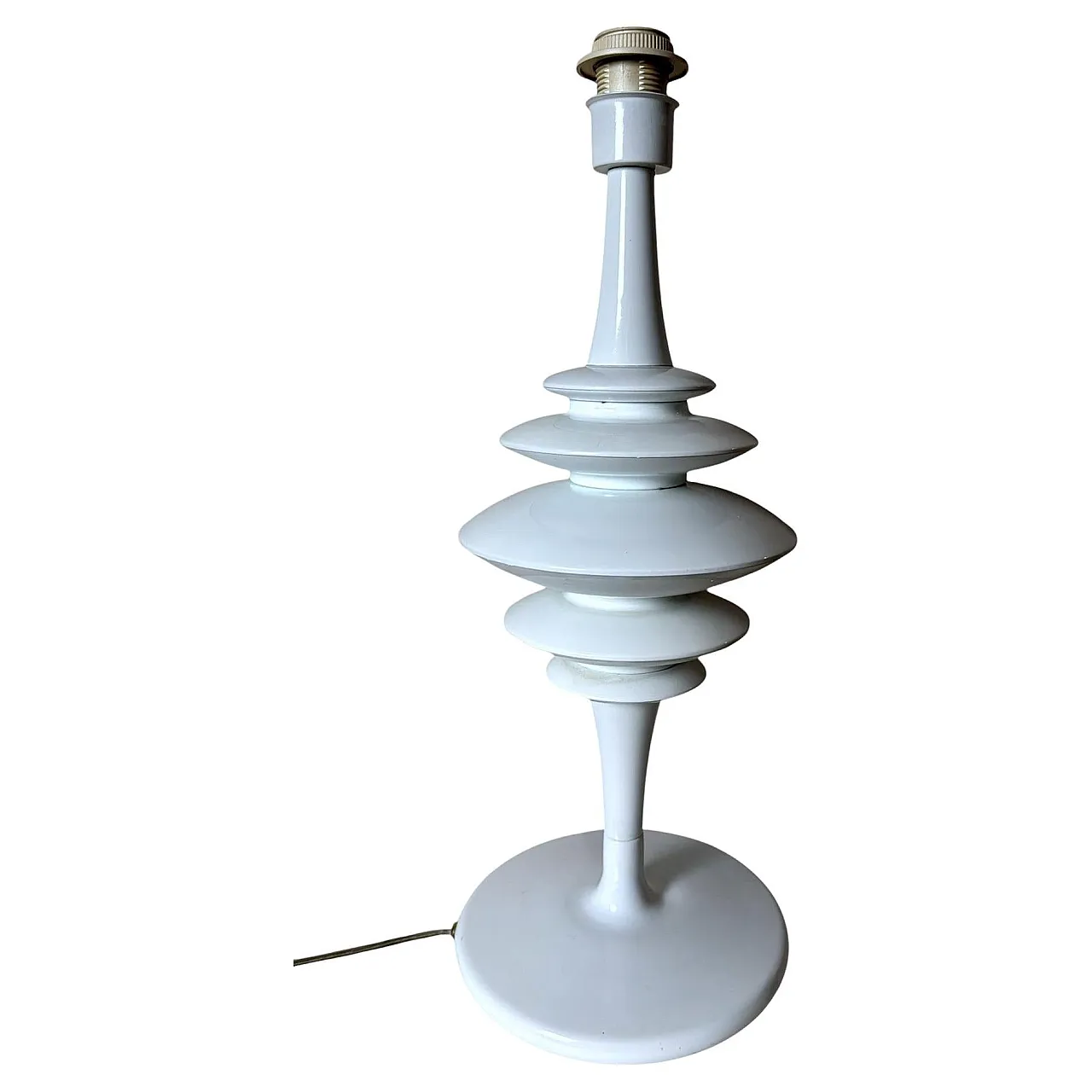 Lampada in alluminio verniciato in stile Arredoluce, anni '60 1