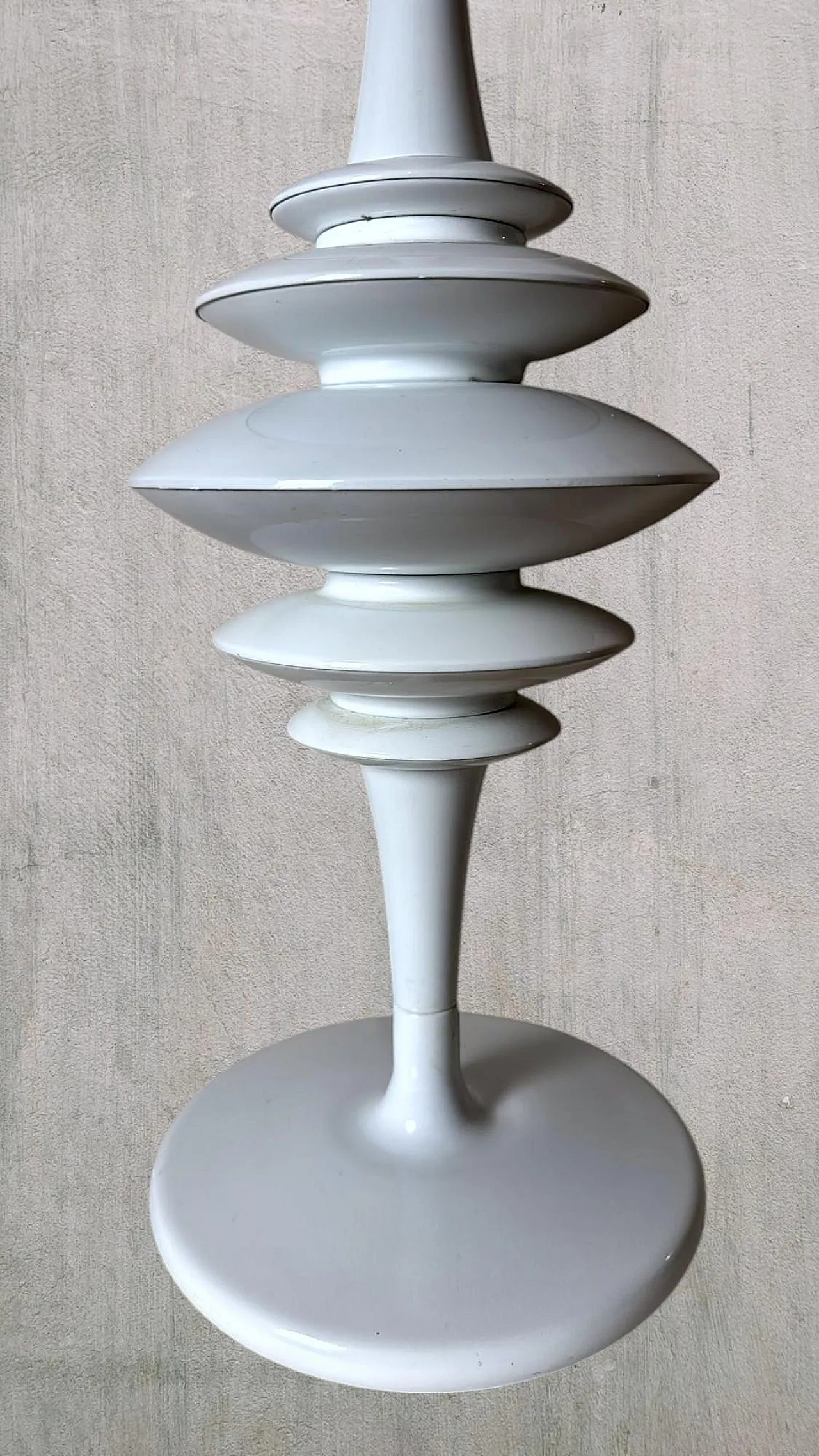 Lampada in alluminio verniciato in stile Arredoluce, anni '60 4