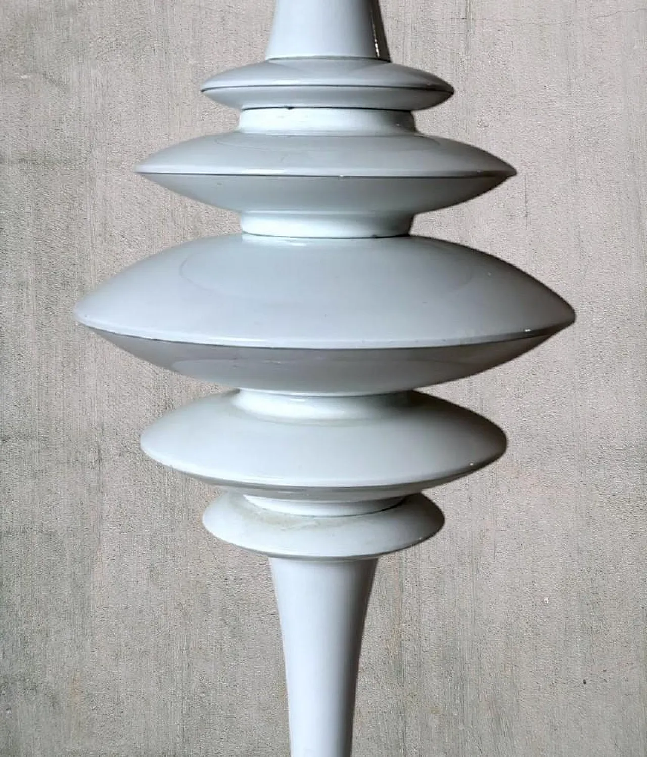 Lampada in alluminio verniciato in stile Arredoluce, anni '60 8