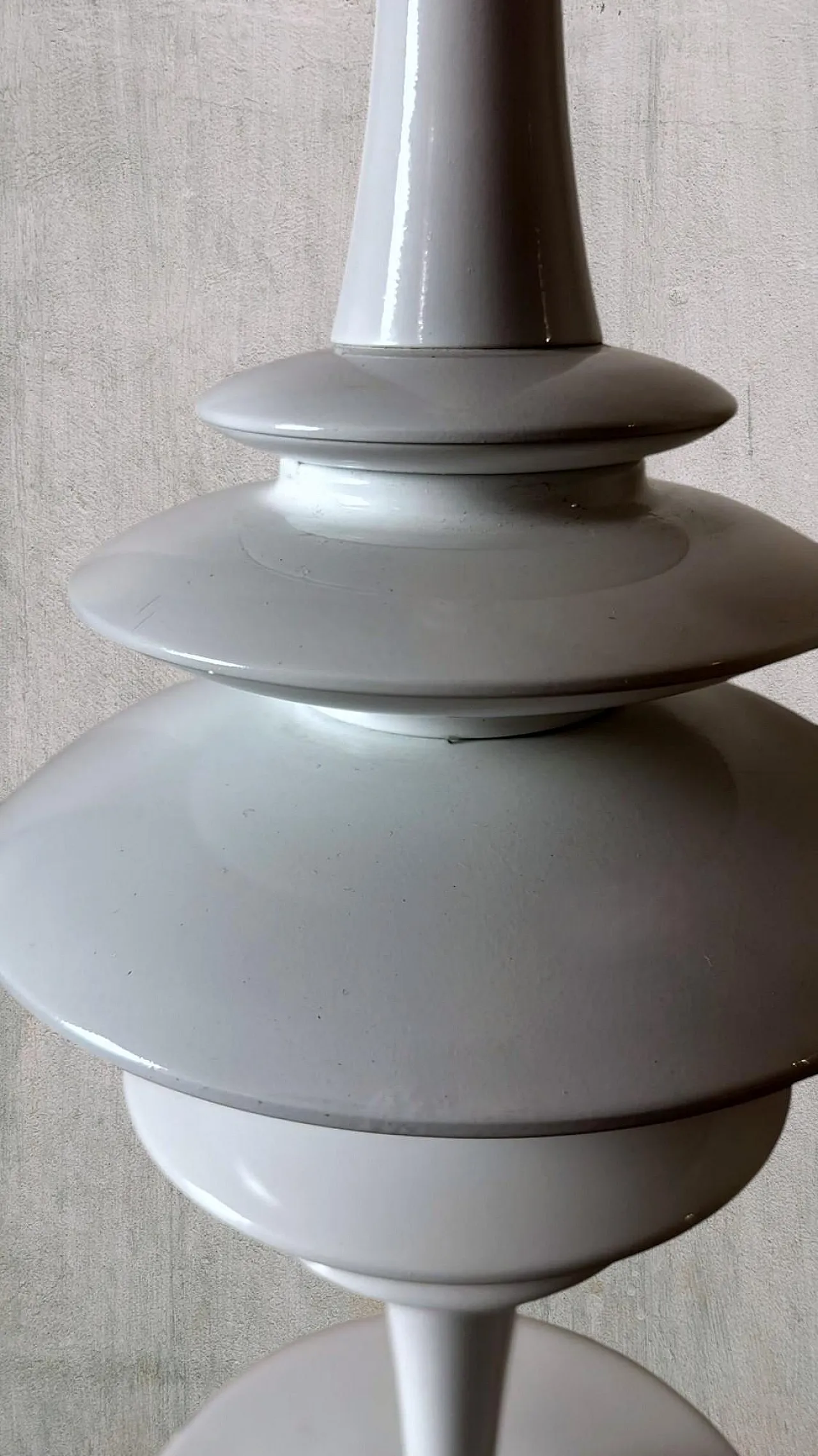 Lampada in alluminio verniciato in stile Arredoluce, anni '60 9