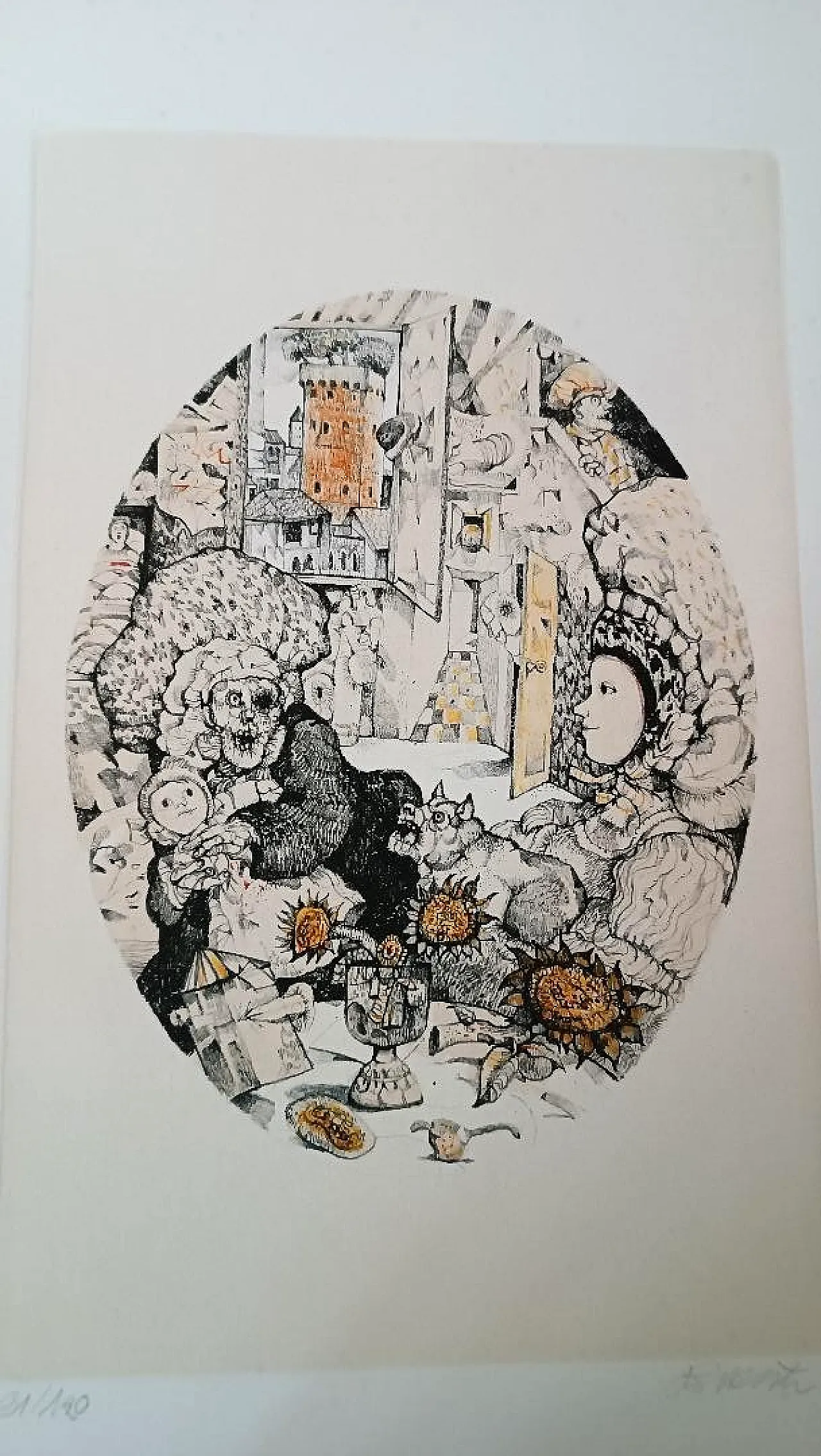 La città incantata. Racconti litografie di Antonio Possenti, '900 7