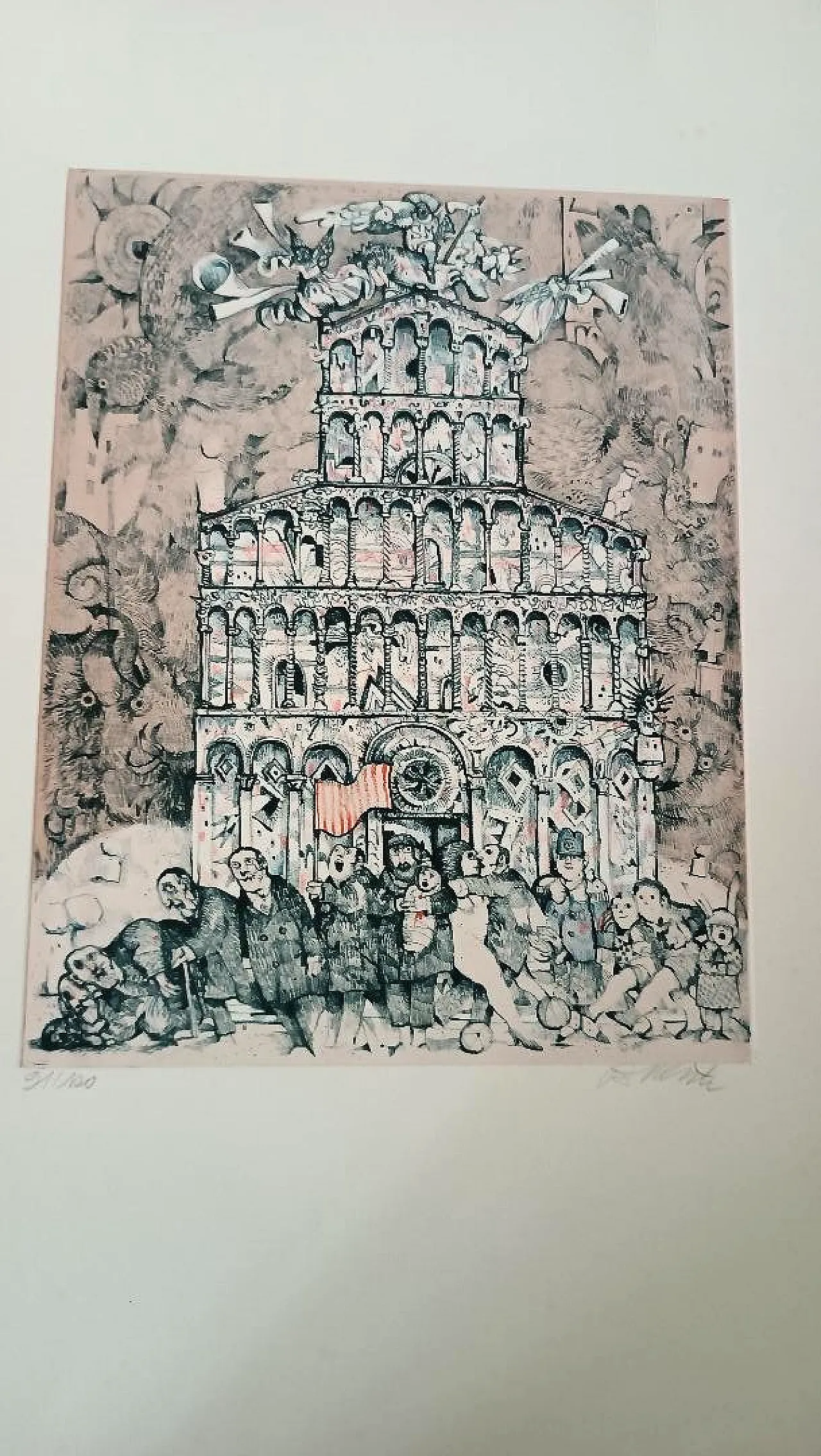 La città incantata. Racconti litografie di Antonio Possenti, '900 9