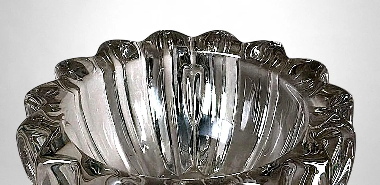 Ciotola in vetro modellato attribuita a Pierre D'Avesn, anni '30 9