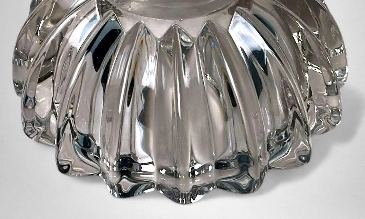 Ciotola in vetro modellato attribuita a Pierre D'Avesn, anni '30 17