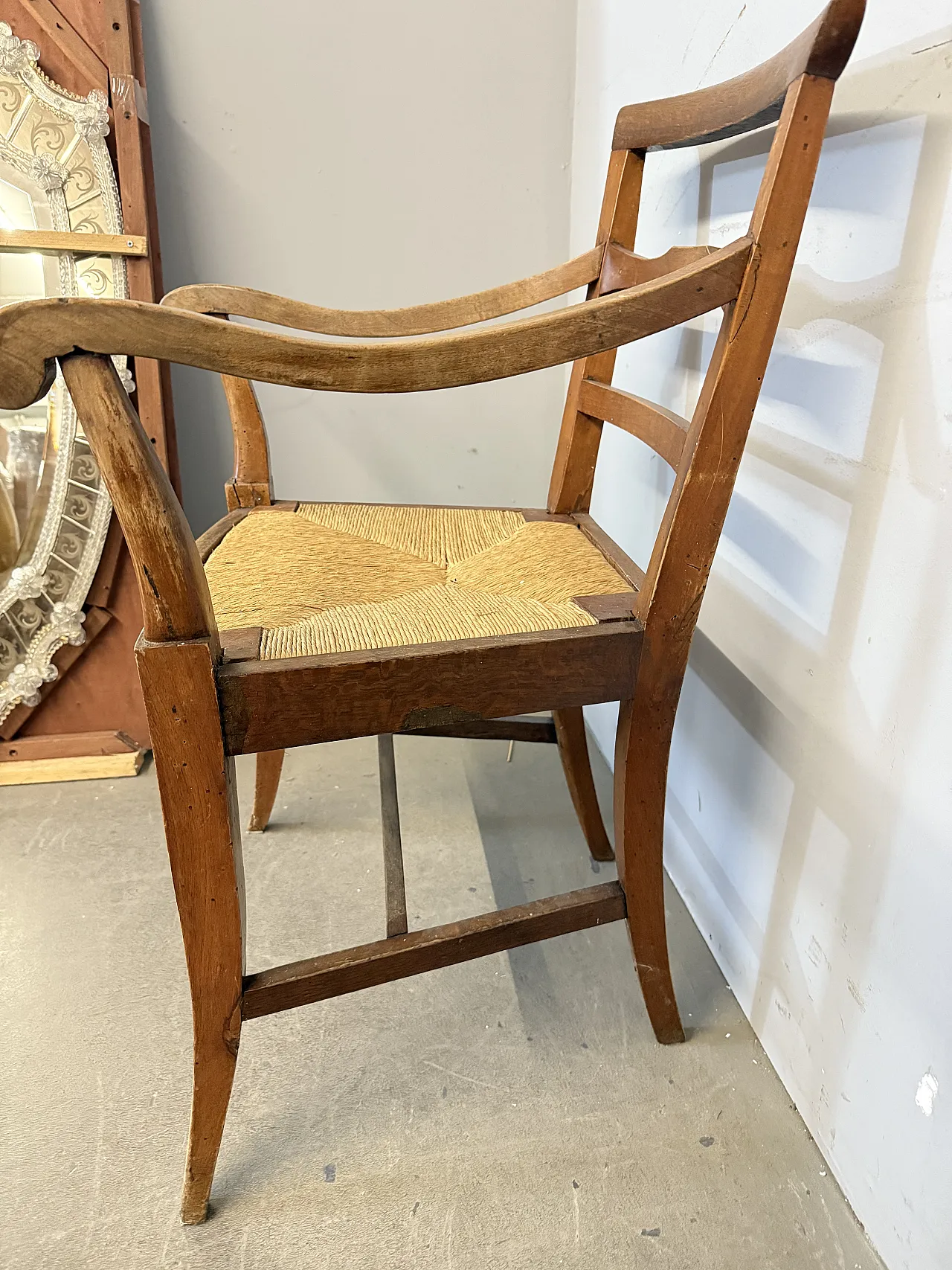 Armchair Louis XVI, Tuscany, 18th century 3