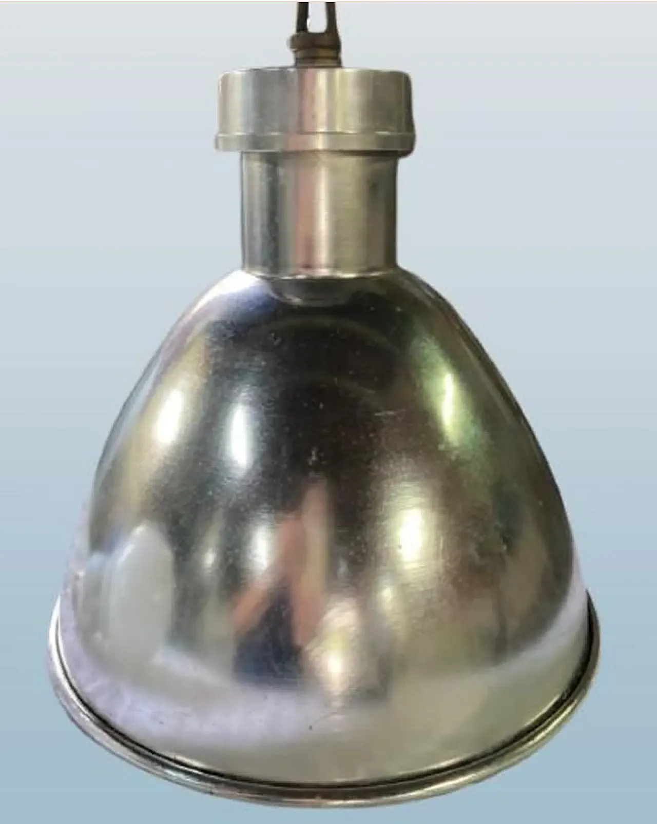 Luce a sospensione industriale, luce a sospensione retrò, anni '70 7