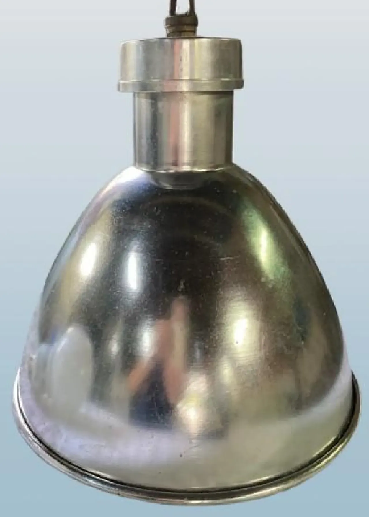 Luce a sospensione industriale, luce a sospensione retrò, anni '70 9