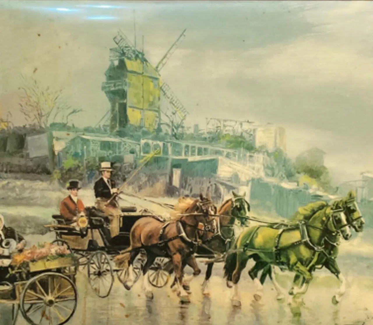 Coppia di opere di polienamel di Alfredo Palmero de Gregorio, 1970 3