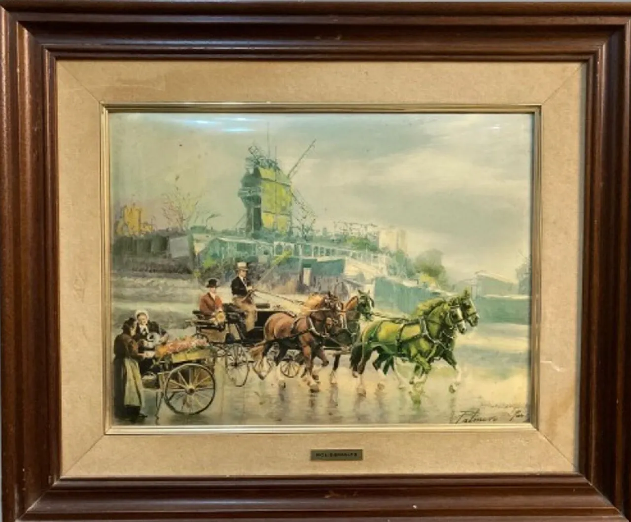 Coppia di opere di polienamel di Alfredo Palmero de Gregorio, 1970 5