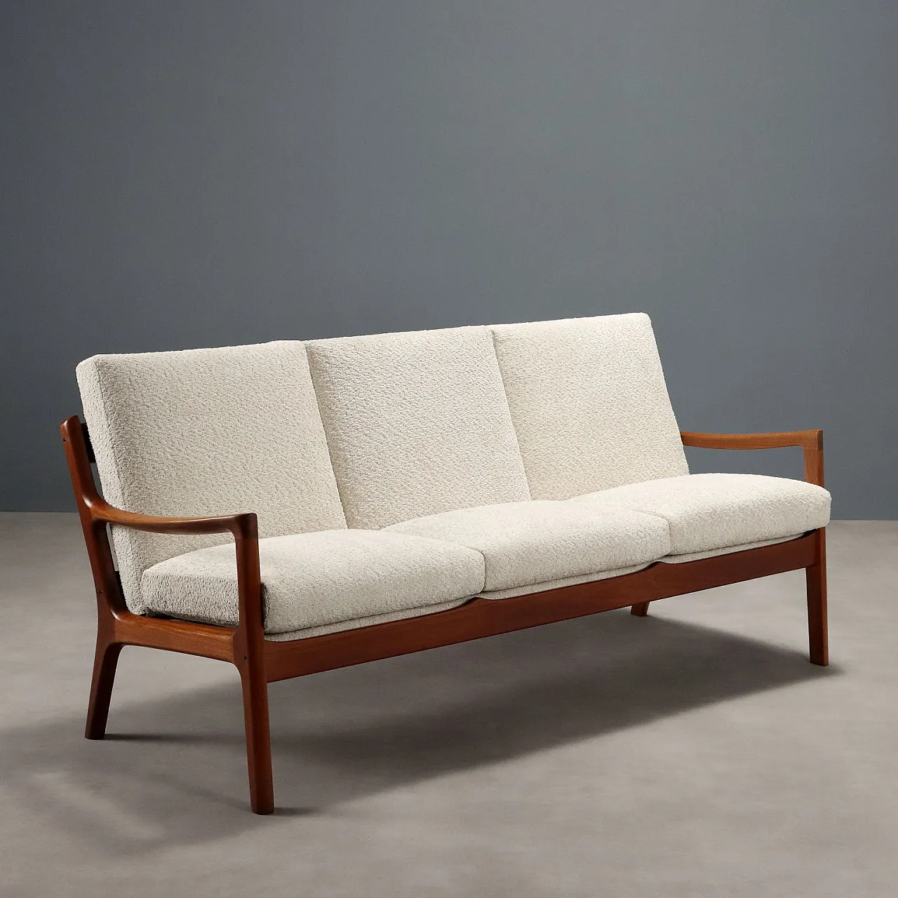 Divano in teak di France & Son, anni '60 1