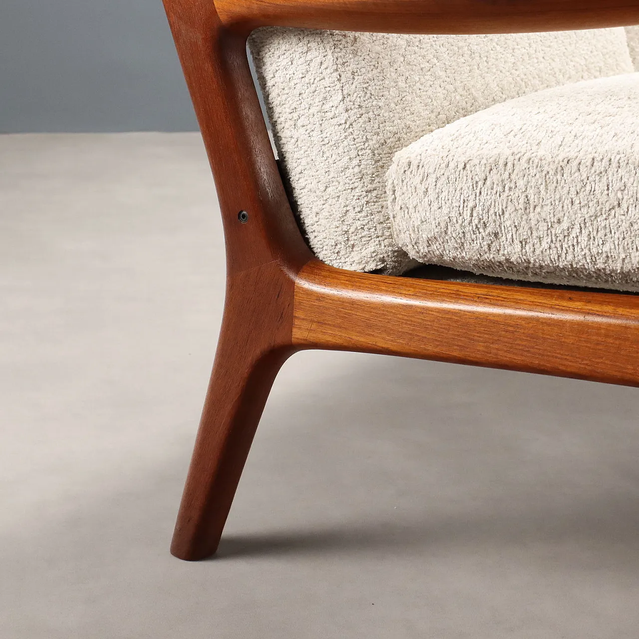 Divano in teak di France & Son, anni '60 5