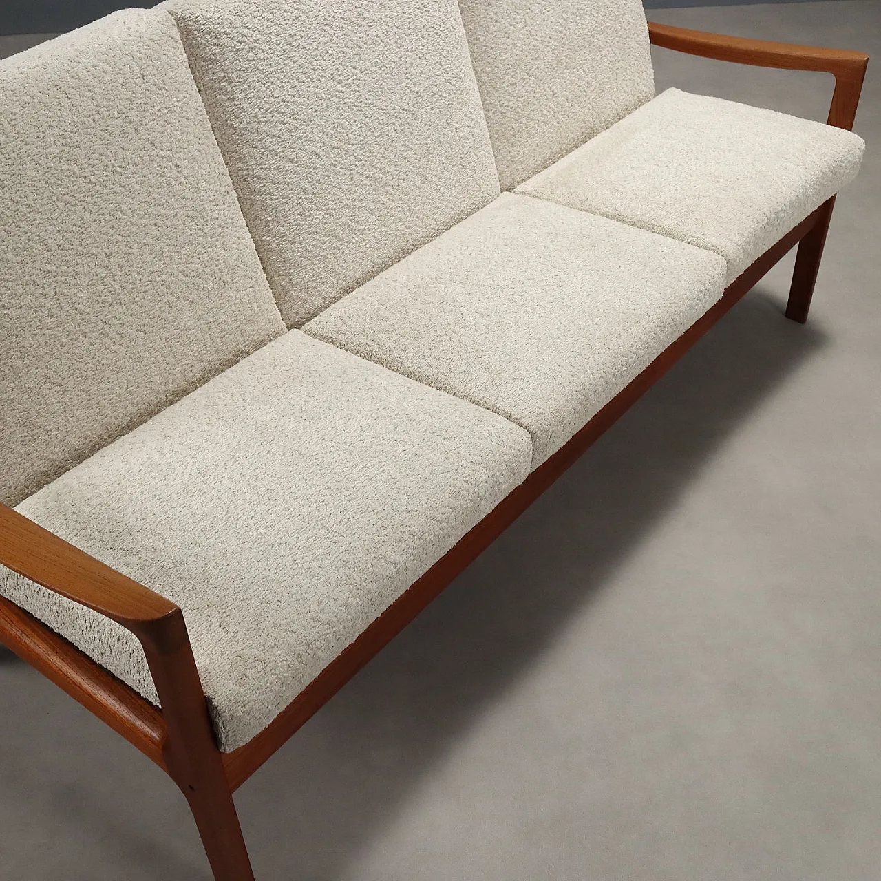 Divano in teak di France & Son, anni '60 6