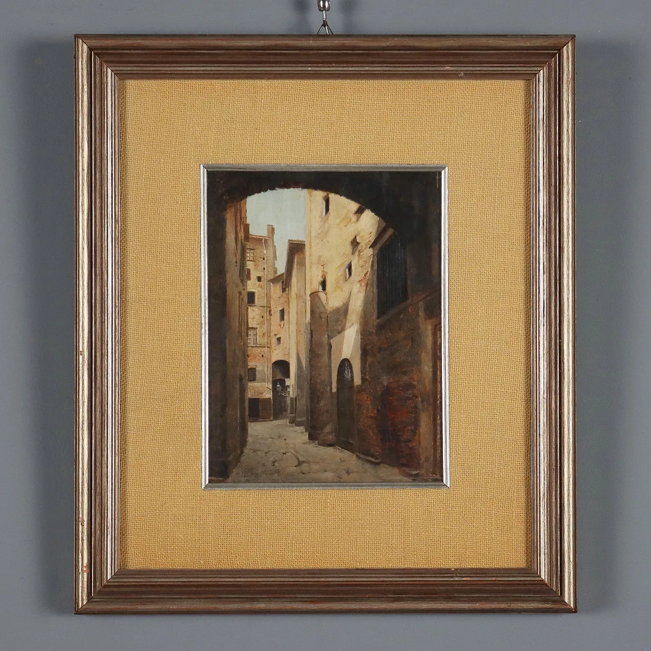 Painting by Giuseppe Garinei, 19th century 1