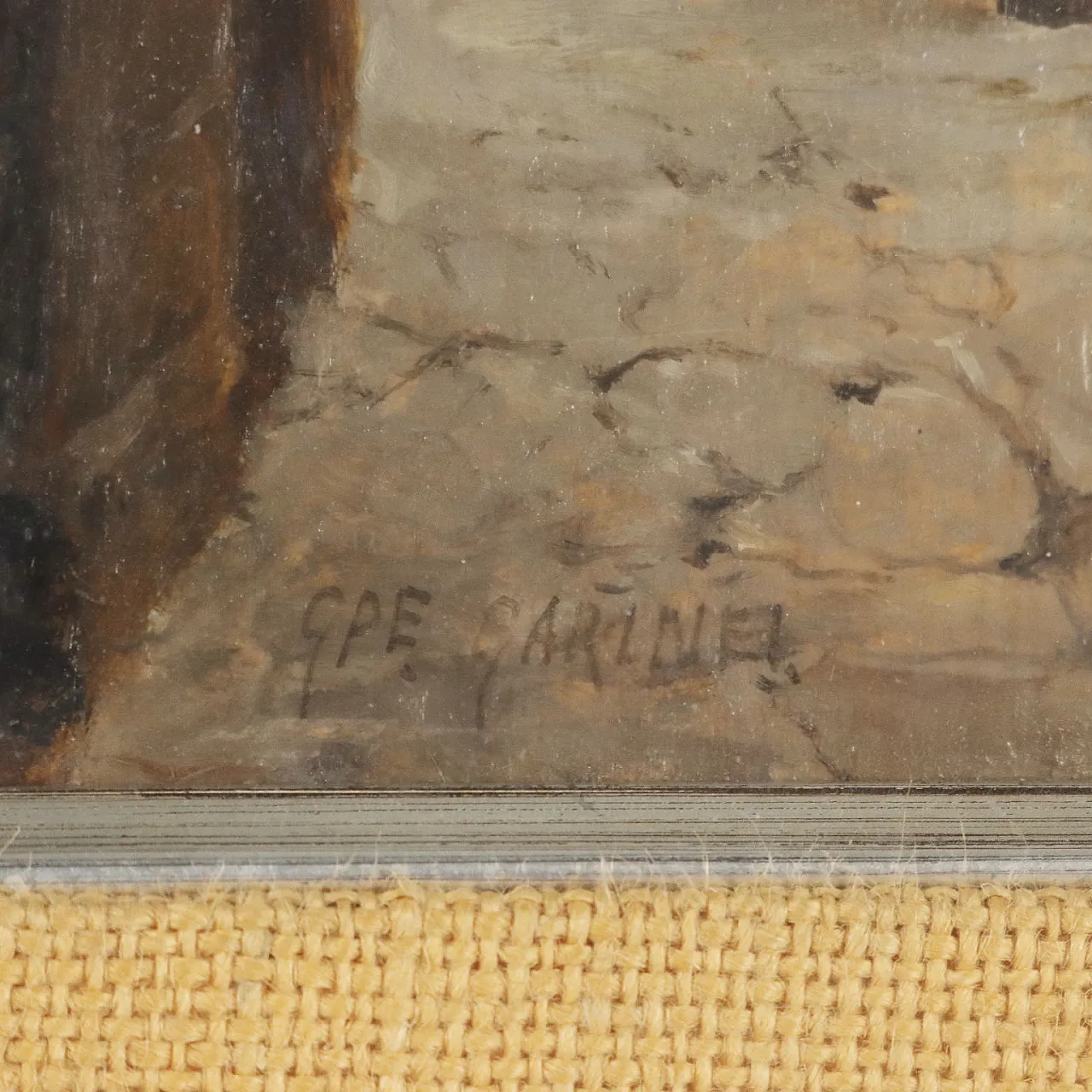 Painting by Giuseppe Garinei, 19th century 7
