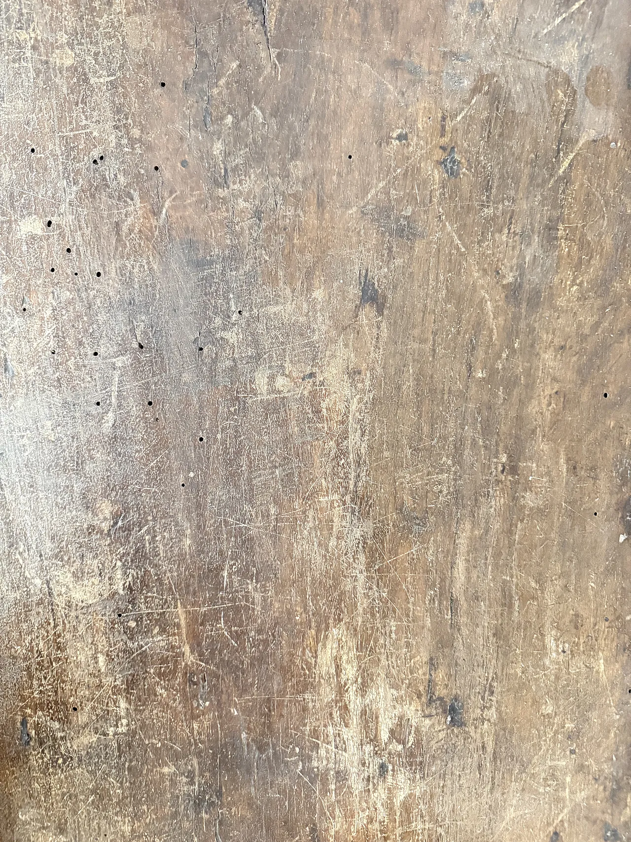 Tavolino a capretta noce e castagno, '700 4