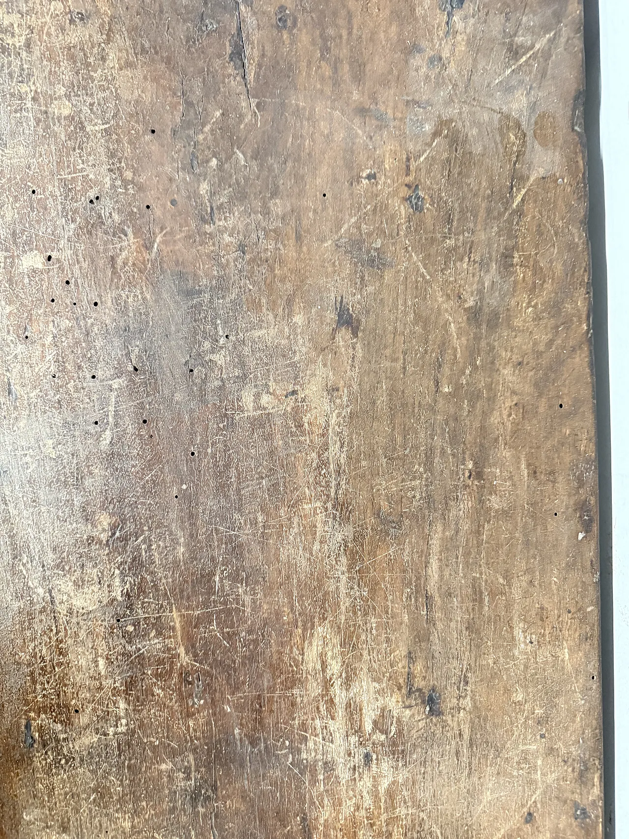 Tavolino a capretta noce e castagno, '700 5