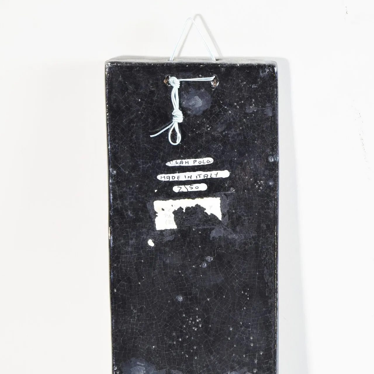 Nativity of San Polo, glazed ceramic bas-relief, 1950s 4