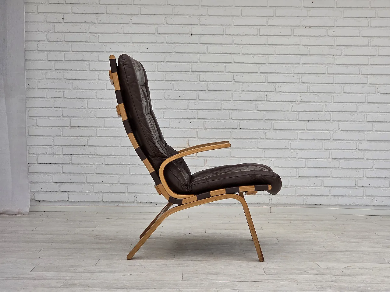 Coppia di poltrone danesi di Farstrup, anni '70 12