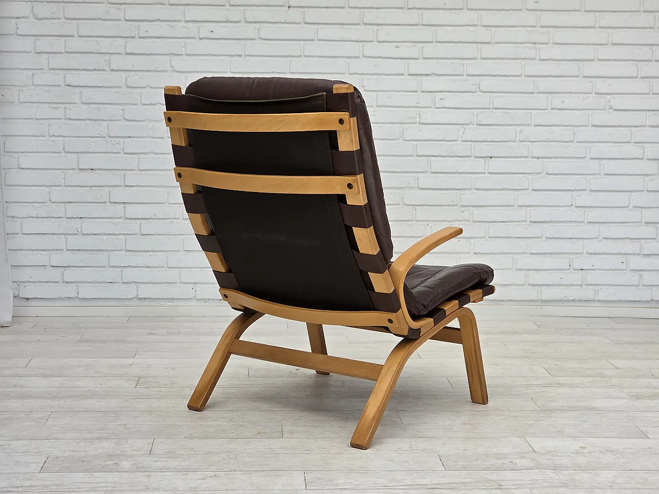 Coppia di poltrone danesi di Farstrup, anni '70 13