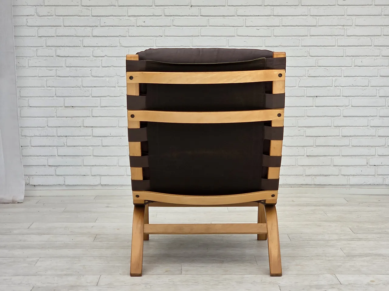 Coppia di poltrone danesi di Farstrup, anni '70 14