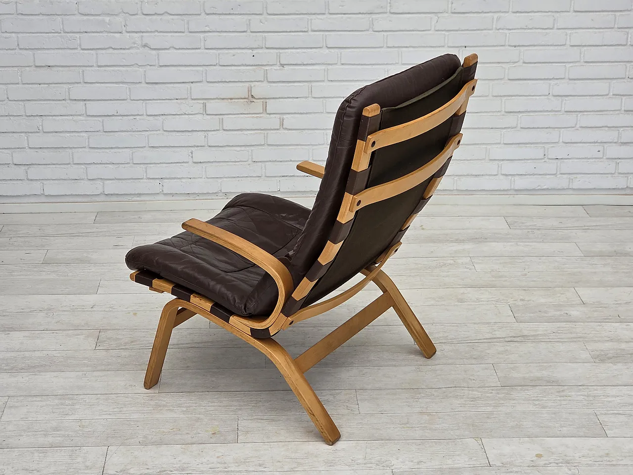 Coppia di poltrone danesi di Farstrup, anni '70 15