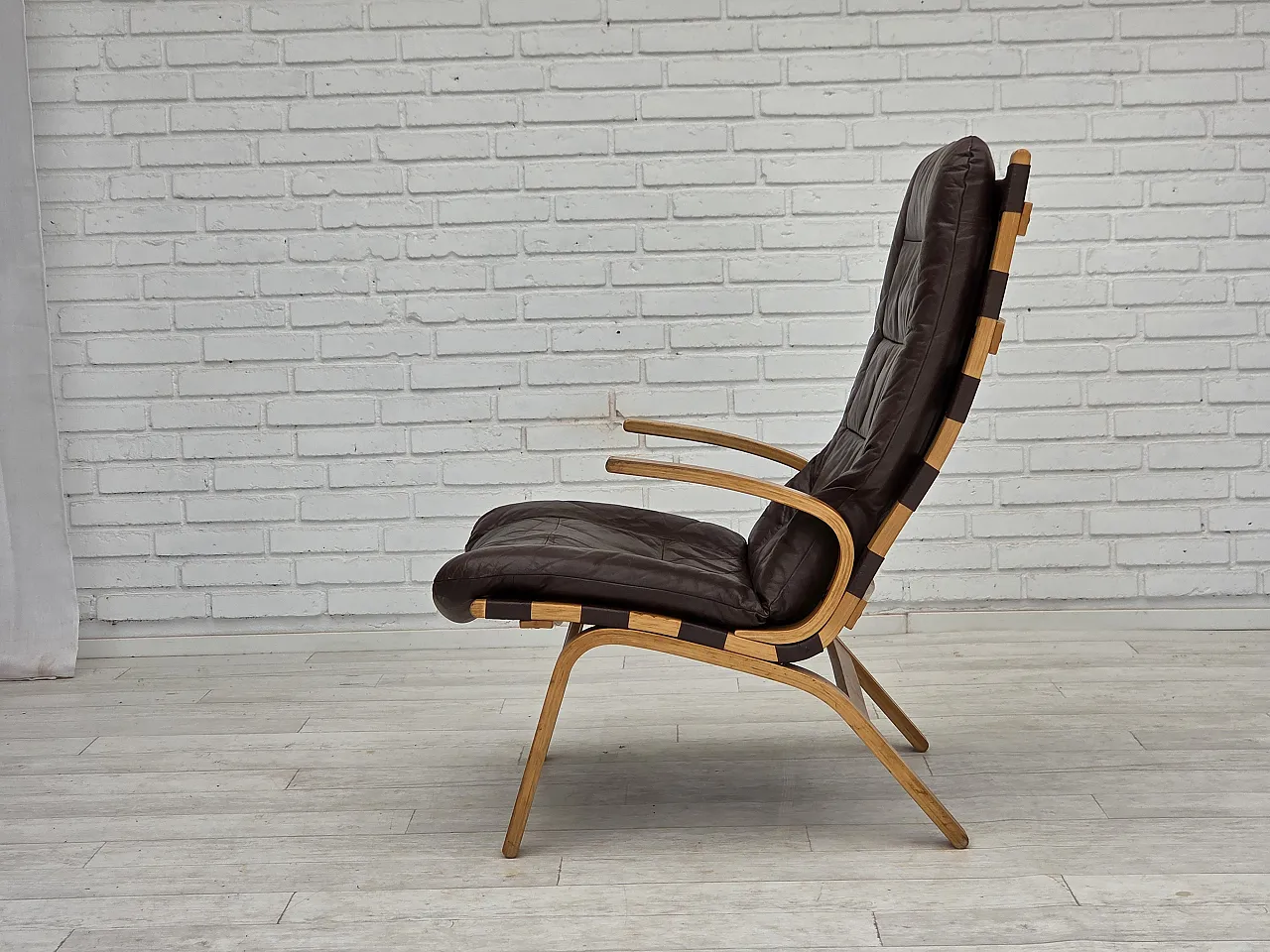 Coppia di poltrone danesi di Farstrup, anni '70 16