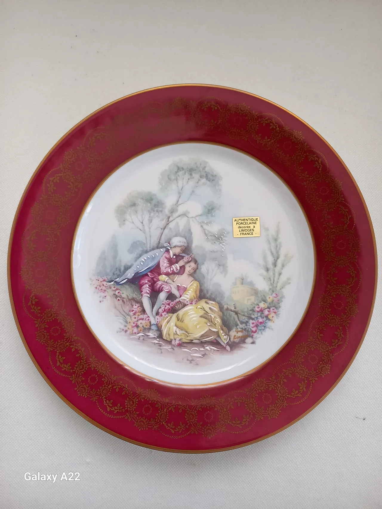 Limoges Piatti decorati 2