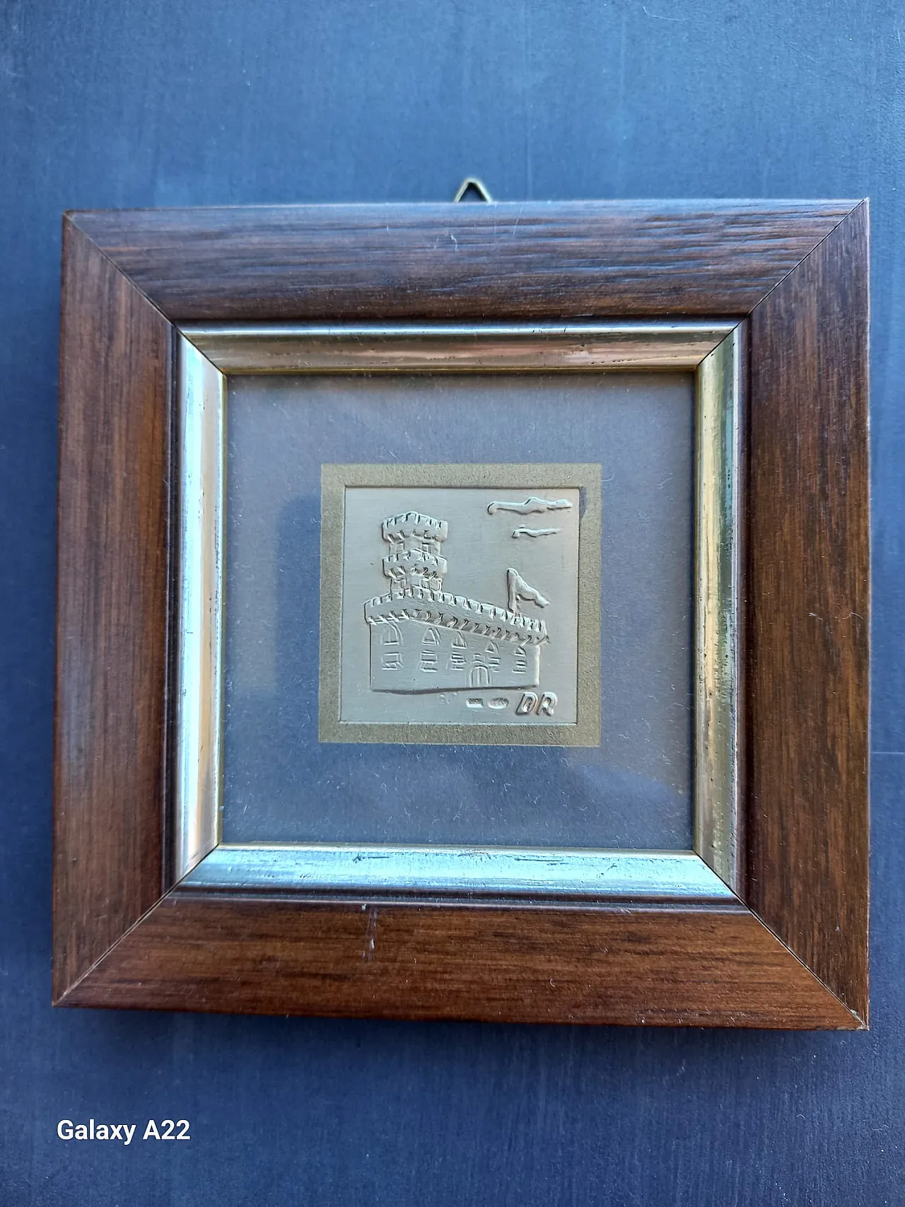 Pair of silver and gold paintings, 20th century 2