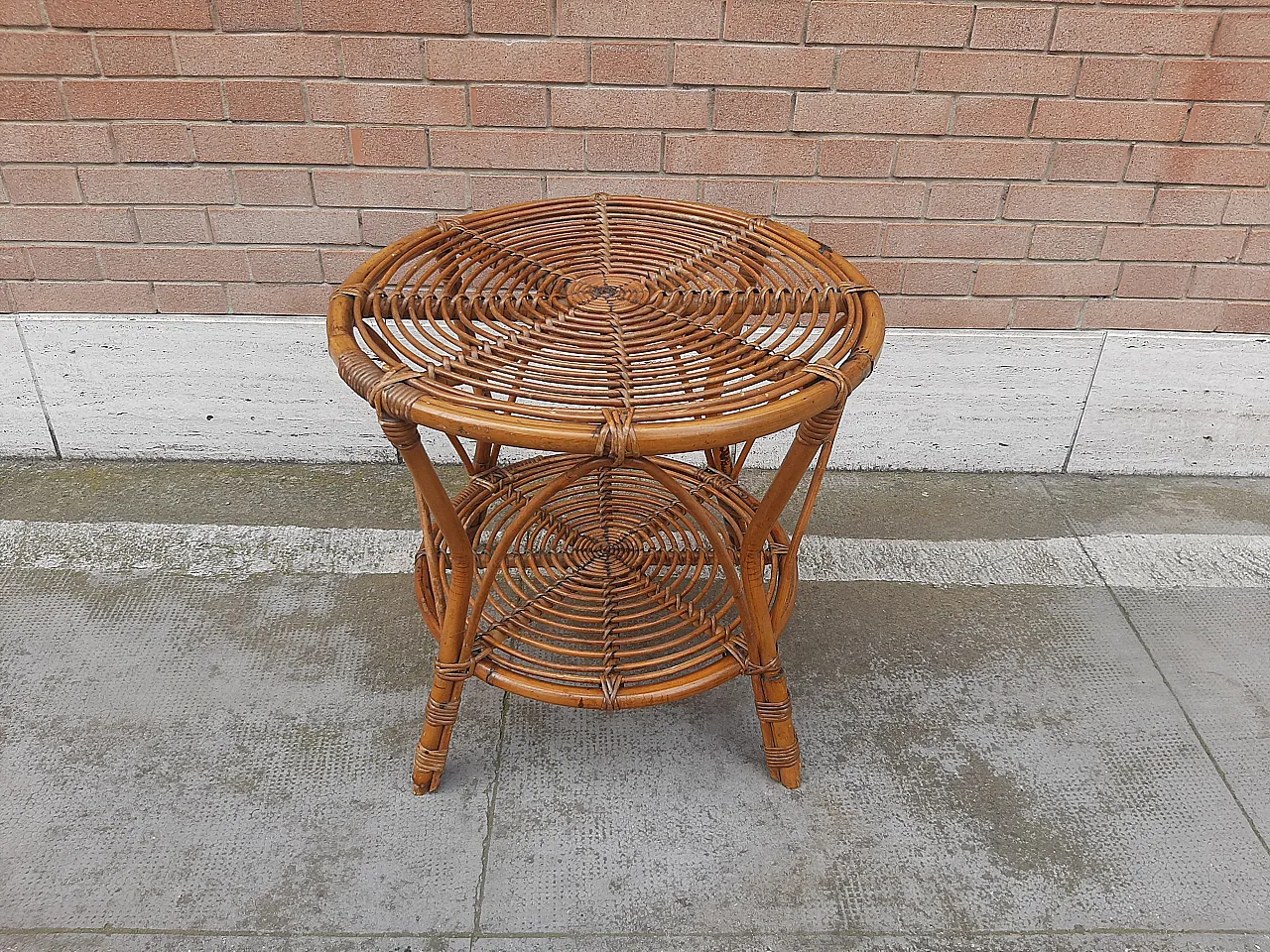 Low table bamboo, 60s 1