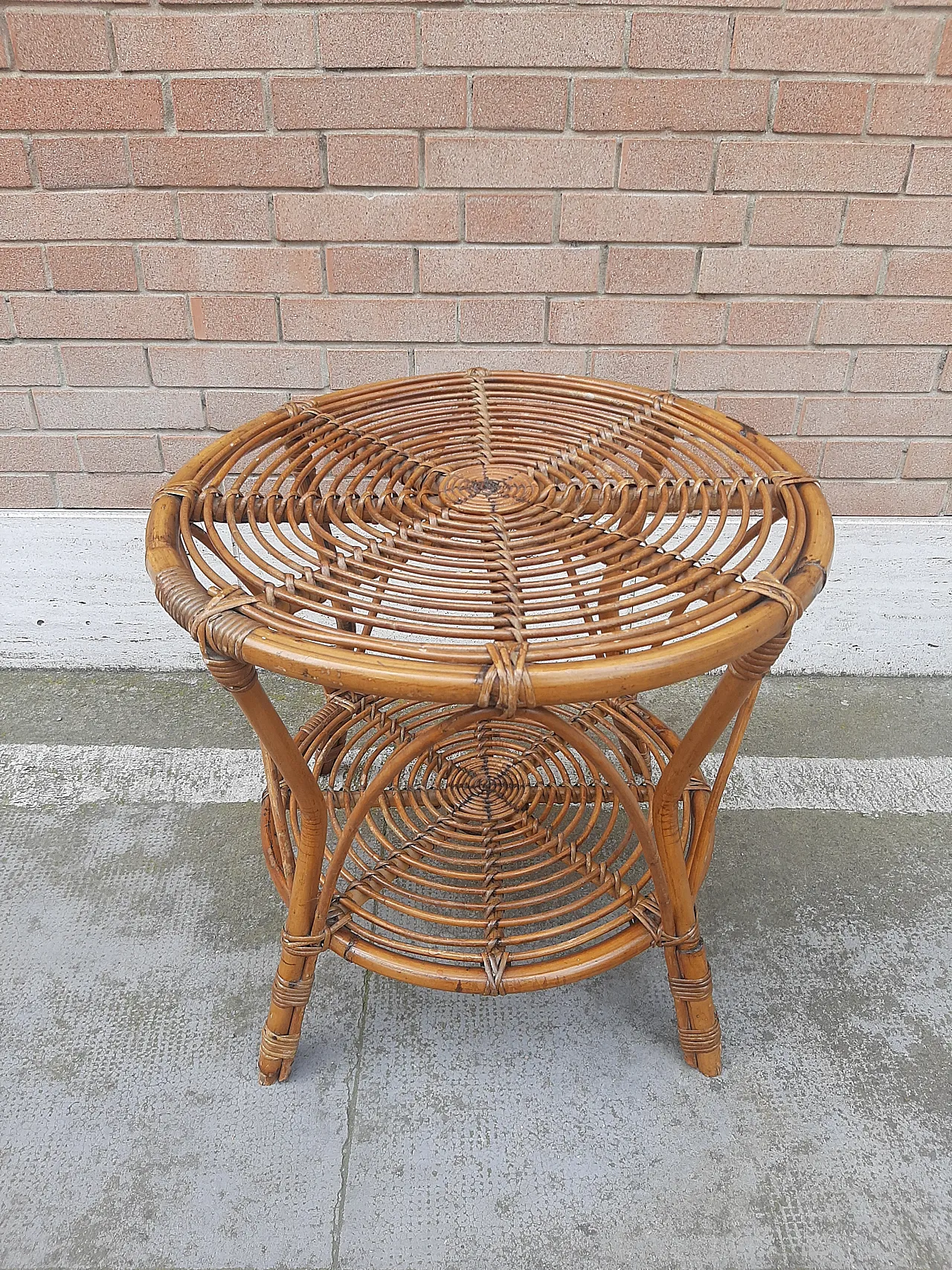 Low table bamboo, 60s 8