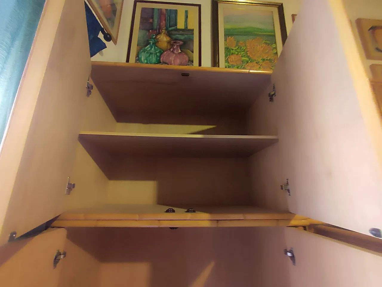 4 wardrobes in wicker, 70s 6