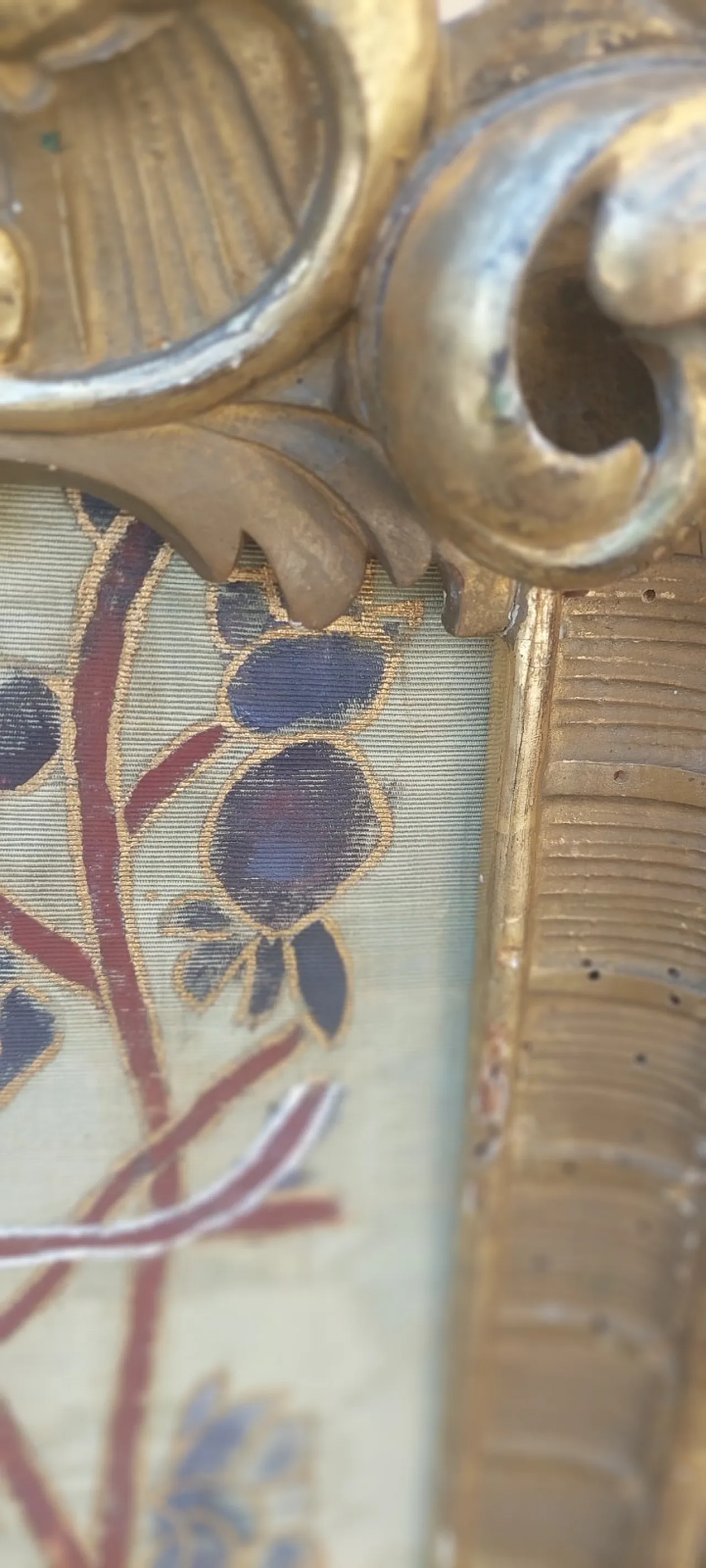 Liberty screen in gilded wood, early 20th century 10