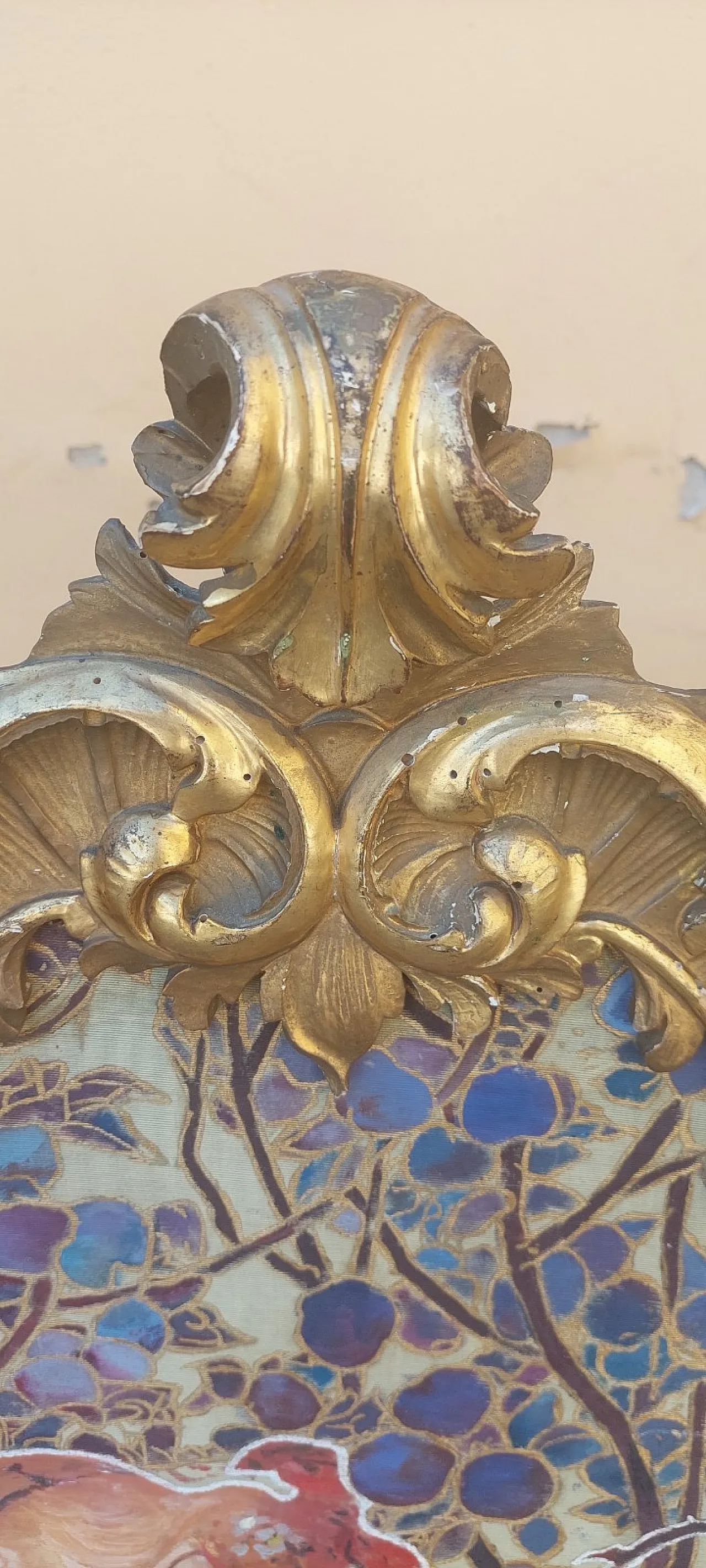 Liberty screen in gilded wood, early 20th century 13