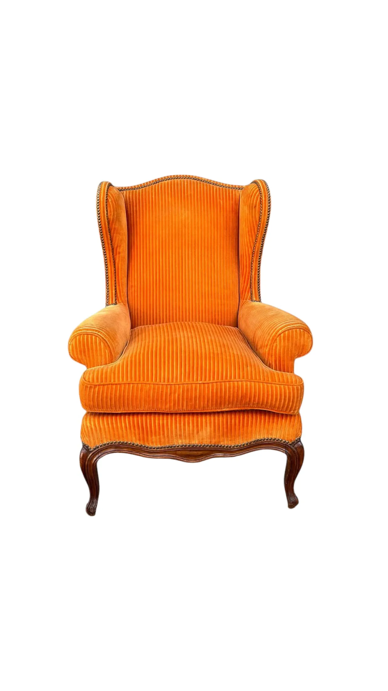 Orange armchair, 19th century 2