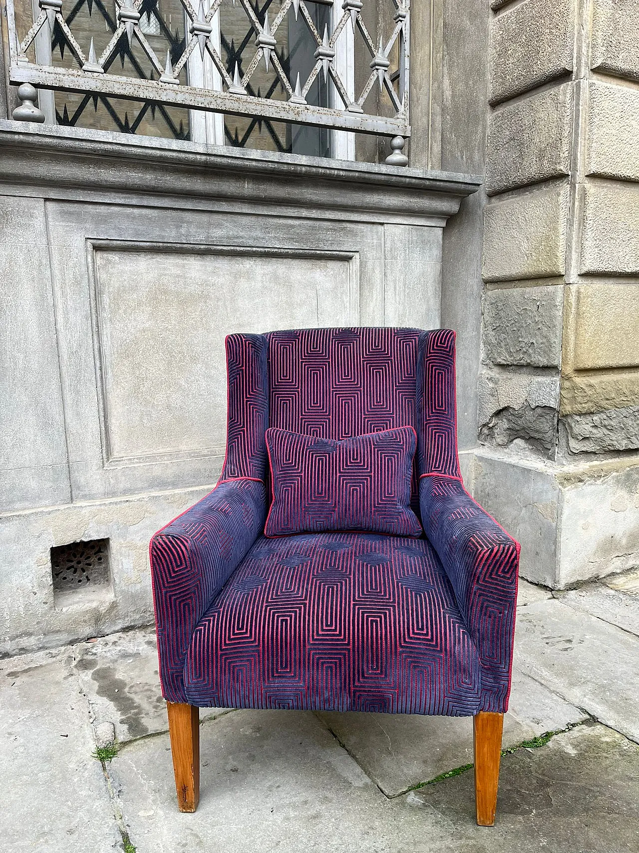 Bergere armchair, early 20th century 4