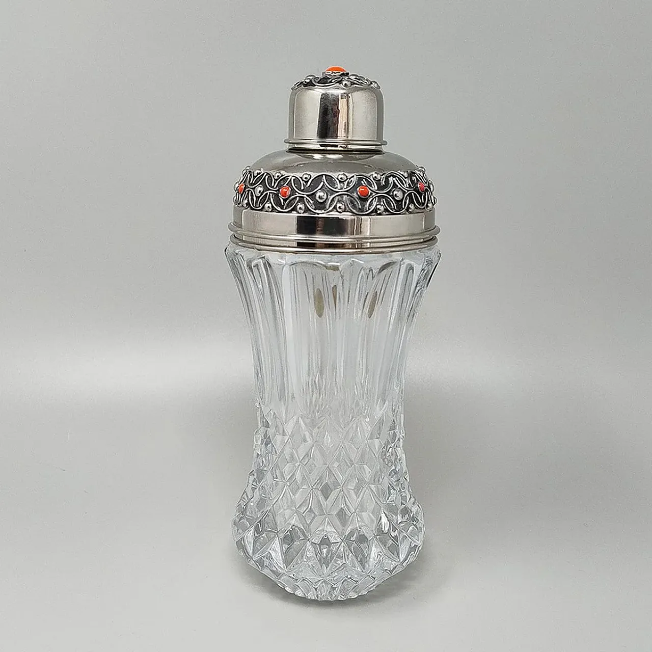 Crystal cocktail shaker, 1960s 2