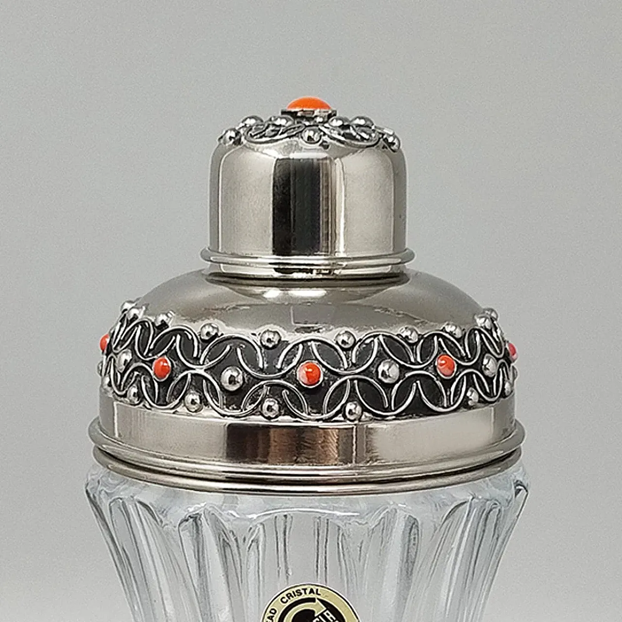 Crystal cocktail shaker, 1960s 5